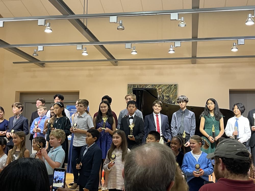 The spring recital at the Laurel Tinney School of Piano in Blue Bell, PA